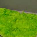 36 Inch Wool Fur Christmas Tree Skirt Thick Plush Green Tree Skirt Christmas Tree Decoration for Xmas Home Party Holiday Decor