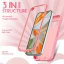 for Google Pixel 9 Pro XL Case - Women Girls Cute Cover Girly Aesthetic Kawaii Unique Design Teens Floral Flowers Heavy Duty Shockproof Protective Phone Case for Pixel 9 Pro XL 6.8 Inch