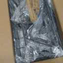 ADBIU Under Sink Organizer, 2 Pack 2 Tier Expandable Height (13.2"-17.2") Kitchen Bathroom Cabinet Slide Out Organizer (Large size, Black)