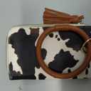Wrangler Wallet Purse for Women Aztec Clutch Wristlet Wallet with Boho Credit Card Holder (Artist-Pirate Black)