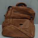 PU Leather Backpack Purse for Women Fashion Multipurpose Design Handbag Ladies Shoulder Bags Travel Backpack Brown
