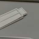 PLULON 24 Pieces Garden Fence with 24 Pieces Fence Insert White Plastic Fence Garden Picket Fence Edgings Lawn Flowerbeds Plant Borders Decorative Garden Yard