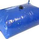 Portable Water Storage Bladder, Collapsible Water Bladder Tanks, Large-Capacity Water Storage Container, Agricultural Emergency Water Storage Tank for Farm Garden Field ( Color : Blue , Size : 350L )
