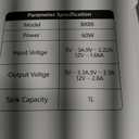 VASG Heated Lunch Box for Adults, 16000mAh Cordless Rechargeable Electric Lunch Box with 1L Stainless Steel Container, Portable Self-Heating Food Warmer for Work, Construction, Office & Travel