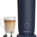 SIMPLETASTE Milk Frother, 4-in-1 Electric Milk Frother and Steamer, Automatic Warm and Cold Foam Maker and Milk Warmer for Latte, Cappuccinos, Macchiato, Dark Blue
