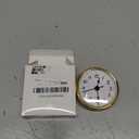 Hicarer 2.8 Inch/ 70 mm Quartz Clock Insert, Gold Trim, Arabic Numeral, Quartz Movement (Gold Trim)
