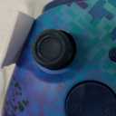 PDP Gaming REMATCH Enhanced Wired Gaming Controller: Licensed Xbox Series X|S Gamepad, Xbox One, PC, Mappable Back Buttons, Customizable Triggers, Audio Control, Companion App: Glitch Green/Blue