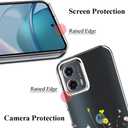 Unov Case for Moto G 5G 2023, Flower Bouquet | Crystal Clear, Anti-Slip Embossed Pattern, Shockproof Slim Protective, Anti-Yellowing TPU