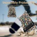 Christmas Phone Case for Google Pixel 8A - Clear Transparent Soft TPU Protective Cover with Xmas Gingerbread Man Pattern, Shockproof Cute Case for Boys Girls (6.1 Inch)