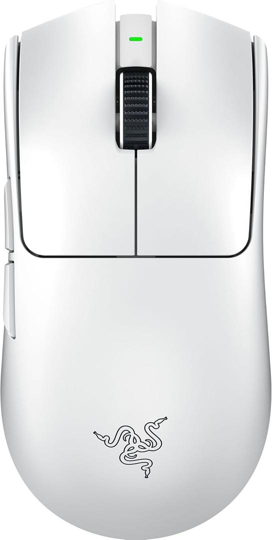 Razer Viper V3 Pro Wireless Esports Gaming Mouse: Symmetrical - 55g Lightweight - 8K Polling - 35K DPI Optical Sensor - Gen3 Optical Switches - 8 Programmable Buttons - 95 Hr Battery - White