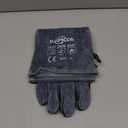 Fireplace Gloves Fire Heat Resistant: Dark-Grey 16IN 932 - Fireproof Leather for Fireplace Fire Pit Wood Stove Campfire Furnace BBQ Grill Oven Stick Mig Welding Welder Gear - Birthday Gift XL