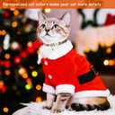 3 x Christmas Cat Collar Breakaway with Bells, Xmas Patterns Kitten Collar with Qr Code Cat Tag Christmas Checkered (1Pack)