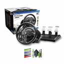 Thrustmaster T300RS Force Feedback GT Racing Wheel (compatible w/ PS5, PS5 Pro, PS4 & PC) Bundle With Gaming Headset + Cleaning Kit and More