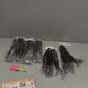 Wodun Goddess Box Braids Crochet Hair 10 Inch, Box-Braids Crochet-Hair For Black Women Pre Looped Bohemian Box Braiding with Curly Ends(10inch,8 Packs, Tgrey)