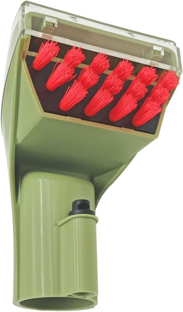Replacement 3" Tough Stain Brush Tool Compatible with Bissell Little Green Upright & Portable Carpet Cleaners for 1400B, 2513, 3353, 1425, 1400W, 1844, 2290A Series, Green,1 Brush Nozzle Head