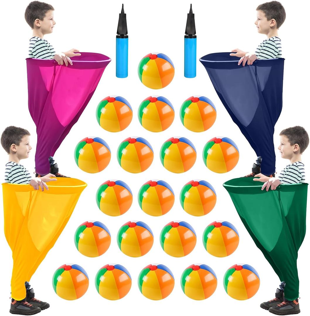 Granny Pants Yard Game, Granny Pants Outdoor Games for Adults and Family, Fun Multiplayer Party Giant Outdoor Games, Interactive Throwing Game for Group Gatherings (Colorful Set)