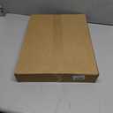 4 Pack Tempered Glass Cutting Board with Anti-Slip Pads, 2 Sizes Rectangle Black Glass Tray Heat-Resistant Chopping Board for Kitchen Countertop, House Warming Gifts, Non-friable