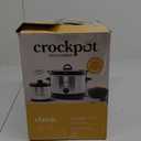 Crock-Pot 7 Quart Oval Manual Slow Cooker, Stainless Steel (SCV700-S-BR), Versatile Cookware for Large Families or Entertaining