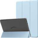 MoKo Case for All-New Amazon Kindle Fire HD 10 Tablet (13th Generation, 2023 Release) 10.1", PU Leather Trifold Stand Cover for Fire Tablet 10 2023, Auto Wake/Sleep, Sky Blue (B-Sky Blue)