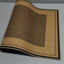 Ultra Thin Door Mat Indoor Entrance, 1/10 in Thin Door Mats for Inside Entry, Non-Slip Rubber Backing Washable Doormat, Fade Resistant, Absorbent, Low Profile Dirt Trapper, 30"X17",Brown (1'5" x 2'6" (Rectangular), Desert Mirage)