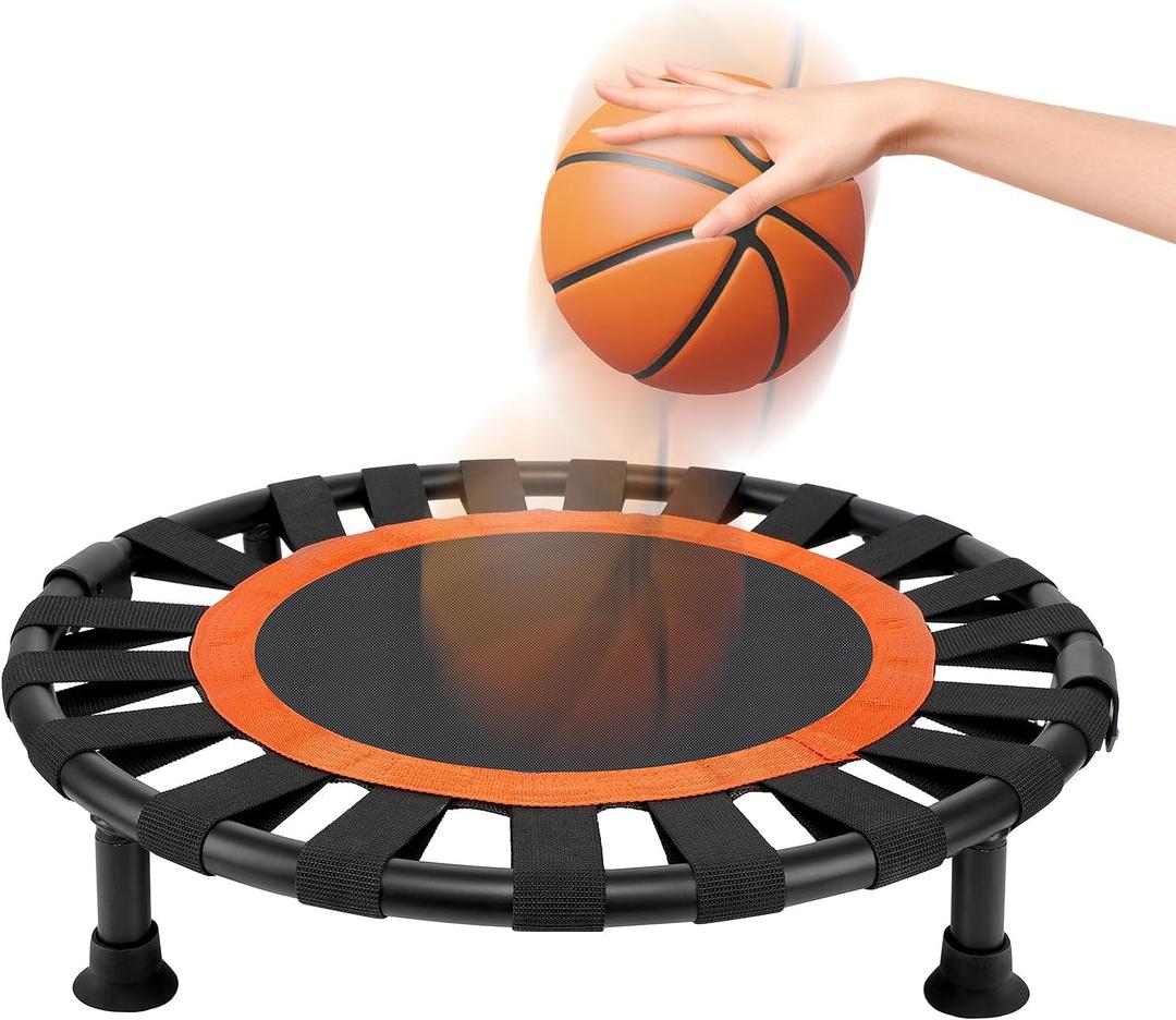 Portable Basketball Training Aid Basketball Training Equipment Indoor or Outdoor Silent Mat Basketball Training Rebounder Ball Returns & Guard Nets for Baseball