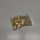 1/2 Inch Compression Fitting,10 Pcs Brass Compression Tube Pipe Fittings, 1/2" OD X 1/2" OD Compression Union Connectors & 10 Pcs Sleeves Ferrules (Pack of 20)