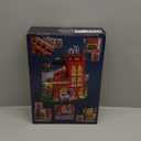 Christmas Factory Building Blocks Set 2775PCS, Light-Up DIY Holiday House Construction Toy for Adults, Teens, Boys & Girls, Collectible Christmas Village Display Model, Holiday Dcor & Gift Idea 2025 (Red)