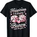 Bunco with Girls Bunco Night Bunco Lover Dice Game Bunco T-Shirt, Size: M