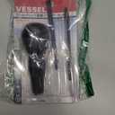 VESSEL BALL GRIP 1/4" Hex. Bit Interchangeable Screwdriver (Bit 3PC. (+1, +3 / +2, -6 / PZ2, PZ3) SET. 220W3J1)
