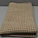 YDKGL Long Kitchen Runner Rugs Kitchen Mat Non Slip Washable, Super Absorbent Soft Chenille Braided Kitchen Mats for Floor, Rubber Backing Kitchen Floor Sink Standing Mat, Easy Clean, Brown 24"x71"