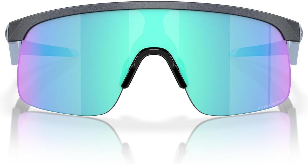 Oakley Youth OJ9010 Resistor Sunglasses, Blue Steel/Prizm Sapphire, 23 mm