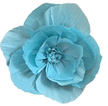 BRT Bearingshui Crepe Paper Flowers Decoration for Wall Total 9 Pcs, Artificial Flowers for Wedding Decor,Flower Backdrop Decor, Baby Bridal Shower Birthday Party, Beige 3D Wall Flowers Decor