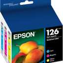 EPSON 126 DURABrite Ultra Ink Color Combo Pack For WF-3520, 3530, 3540, 520, 545, 630, 633, 635, 645, 7010, 7510, 7520, 840, 845 and other select models