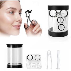 Contact Lens Applicator Tool - Essential Tools Set with Removal Tweezers, Scleral Lens Inserter, Lens Case, Contact Lens Eyelid Wearingtool, Old