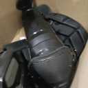 Easton | Black Magic 3.0 Youth Baseball Catcher Gear Set | Helmet, Chest Protector & Leg Guards | Large | Ages 9 -12