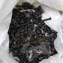 2200PCS M2 M3 M4 M5 Metric Screws Assortment Kit, Hex Socket Button Head Assorted kit, Machine Screw Set with Nuts & Washers,10.9 Alloy Steel Black Zinc Plated for 3D Printing