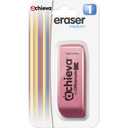 Officemate Achieva Wedge Pencil Erasers, 12 in a Box, Pink (30241),10 pc