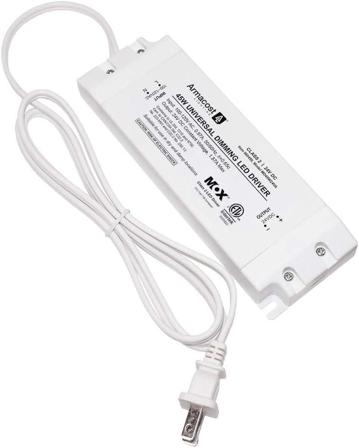 Armacost Lighting 45-Watt Universal Dimmable 24V DC LED Driver TRIAC 860450