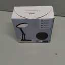 One Fire Cordless Desk Lamp,Dimmable Small Battery Powered Lights,3600mAh Rechargeable Wireless Table Lamp,Mini Lamp&Portable Light for Bed,Book Reading,Home for Small Spaces,Nail Light,Craft,Office (White)