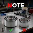 Upgraded Front/Rear Wheel Bearing Install and Removal Press Tool Kit for Polaris Sportsman XP 550 850 1000,Ranger 500 570 700 800 900 1000,RZR 570 900 1000, Scrambler 850 1000