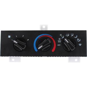 MOTOKU AC Heater Manual Control Switch Panel for Dodge Ram 1500, 2500, 3500 (1998-2002) & Vans (1998-2003)