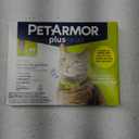 PetArmor Plus Flea and Tick Prevention for Cats, Cat Flea and Tick Treatment, 3 Doses, Waterproof Topical, Fast Acting, Cats Over 1.5 lbs (3 Count)