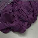 Utopia Bedding Twin XL Fitted Sheets - Bulk Pack of 2 Bottom Sheets - Soft Brushed Microfiber - Deep Pockets - Shrinkage & Fade Resistant - Easy Care (Twin XL, Purple)