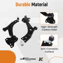 maXpeedingrods 2Pc Front Lower Control Arm with Ball Joint for Ford Escape 2013-2018, 524-113 524-114