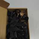 Perfect Curve CapRack | Over-The-Door Hat Organizer for Baseball Caps | 2 Straps, Holds 18-36 Adjustable Caps | Black