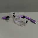 Greatever Dry Snorkel Set,Panoramic Wide View Anti-Fog Scuba Diving Mask,Professional Snorkeling Gear for Adults Kids