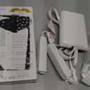 Sleek Socket Original & Patented Ultra-Thin Outlet Concealer With Cord Kit, Flat Extension With Multi Outlets Power Strip, Ideal for Home Improvement, Hide Bulky and Messy Cords (8ft - Dual Cords)