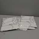 4 x Valentines Giant Coloring Tablecloth,Valentines Day Crafts for Kids - 72x30 Inches, Paper Coloring Banner Games Activities Gifts Party Decorations