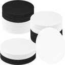 IKAYAS 60 Pcs Black and White Carpet Spots Markers Floor Dot One Color Carpet Circles Carpet Floor Dots Spots Markers for Classroom Decoration Teacher Supplies