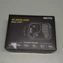 KYX RV Door Lock Replacement, Rv Keyless Entry Door Lock with Password and Remote Control Thumbprint,Upgraded All Metal Camper RV Door Latch for Various Types of RVs |Replacement 2.75'x3.75'|4